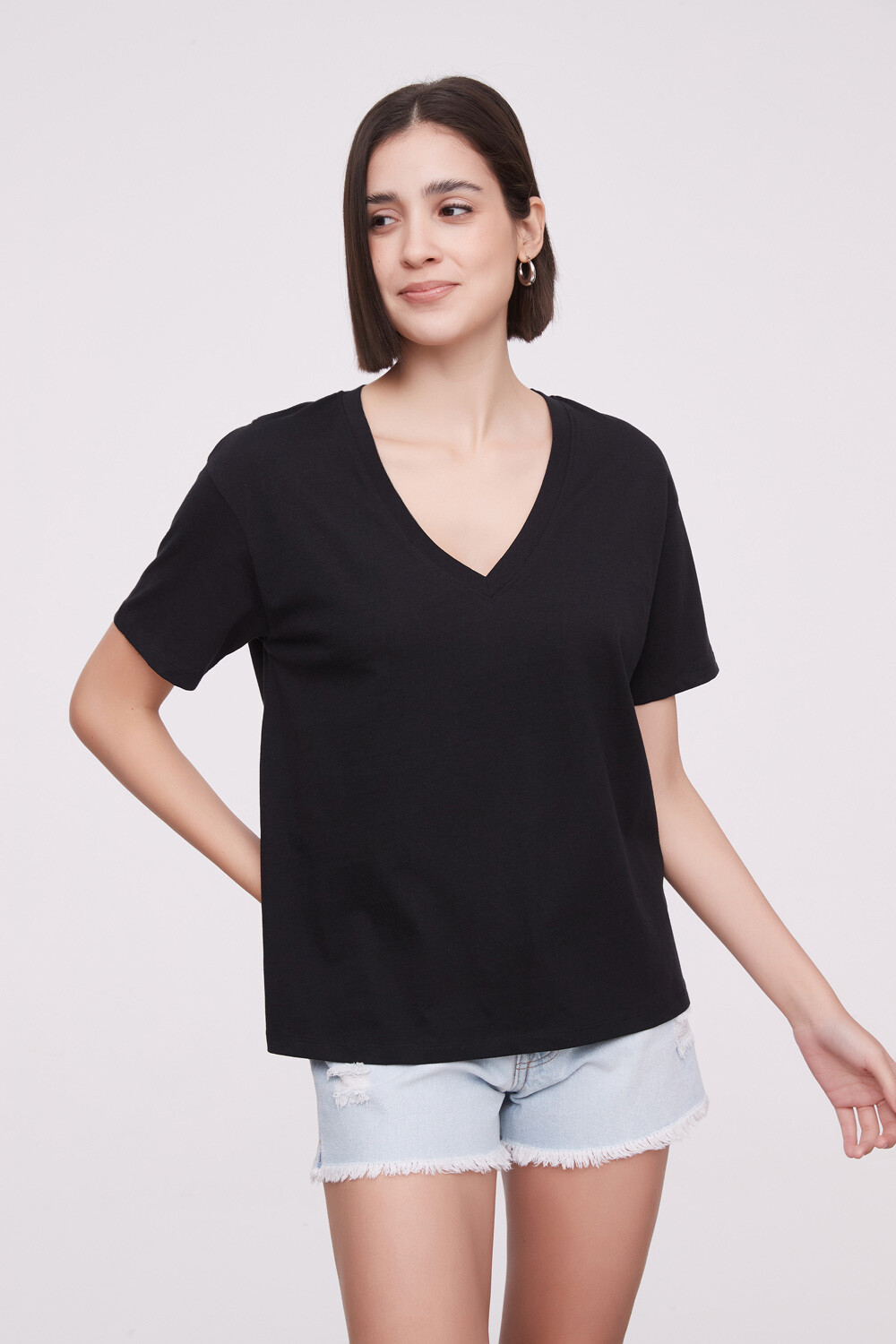 Remera Matteis Negro