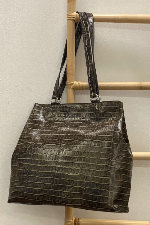Cartera Regina Crocco Verde