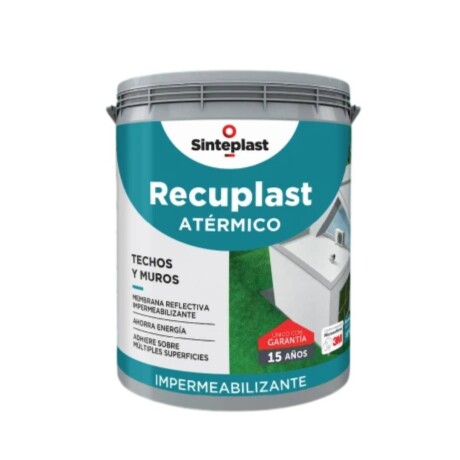 RECUPLAST ATERMICO TECHOS Y MUROS 20KGS SINTEPLAST ++ N/a