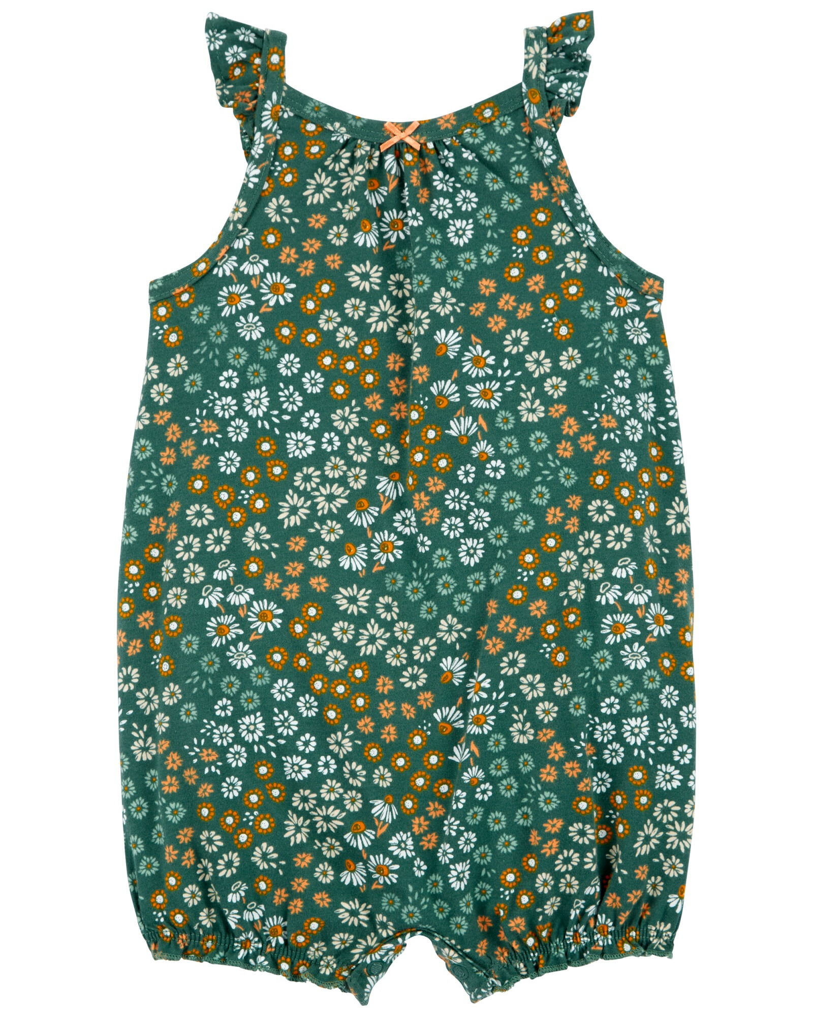 Monito bombachudo de algodón diseño floral Sin color