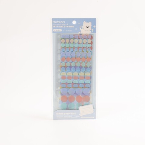 STICKERS ETIQUETA PET SERIE CHROMATIC GLOW (AZUL BRUMA) STICKERS ETIQUETA PET SERIE CHROMATIC GLOW (AZUL BRUMA)