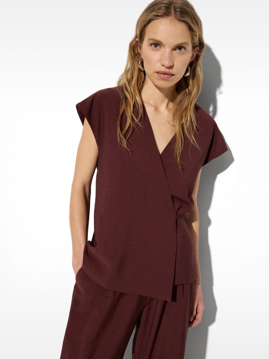 Top Hot Lasia marron