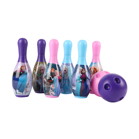 Set Bolos Frozen con 6 Pinos y 2 Pelotas U