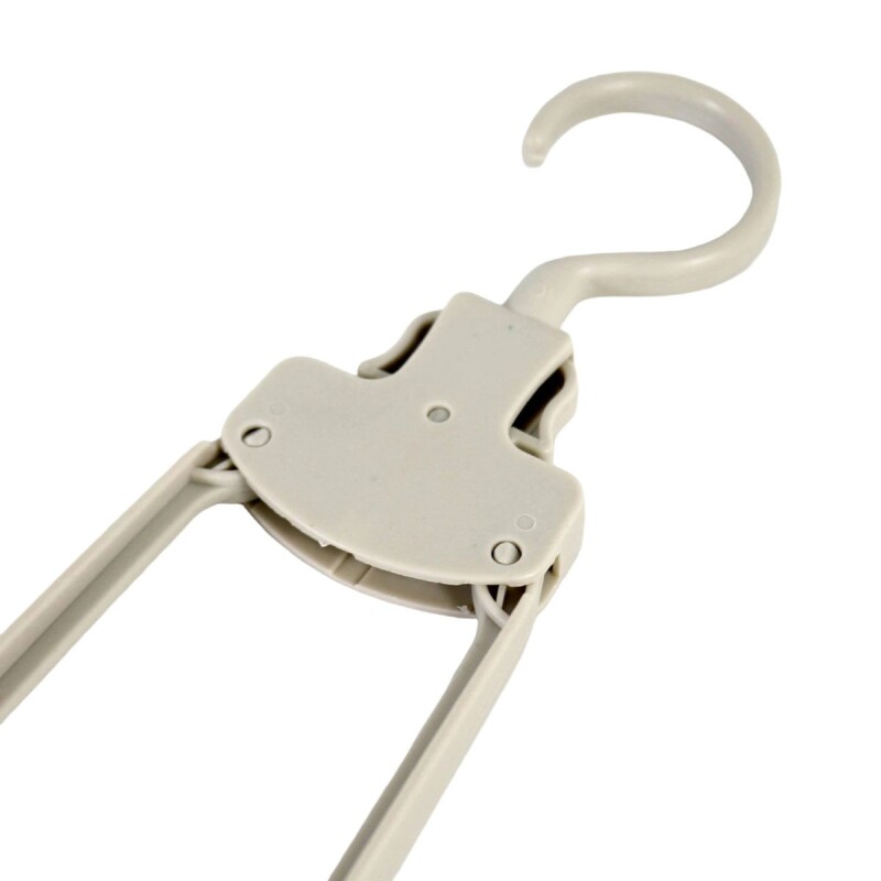 PERCHA PLEGABLE GRIS 41X12CM Unica