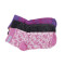 Medias Infantiles Topper x3 Grafic Violeta - Negro - Fucsia