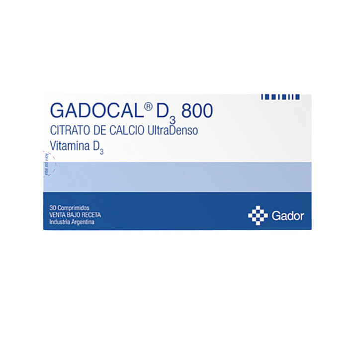 GADOCAL D3 800 CJ X 30 COMP. REC. única