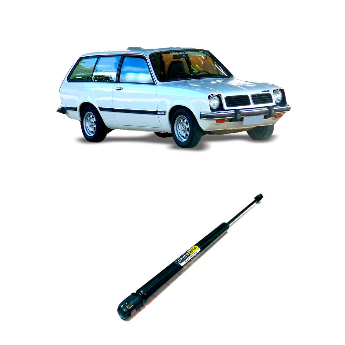 AMORTIGUADOR BAUL CHEVROLET BAUL CHEVETTE GRUMETT - 