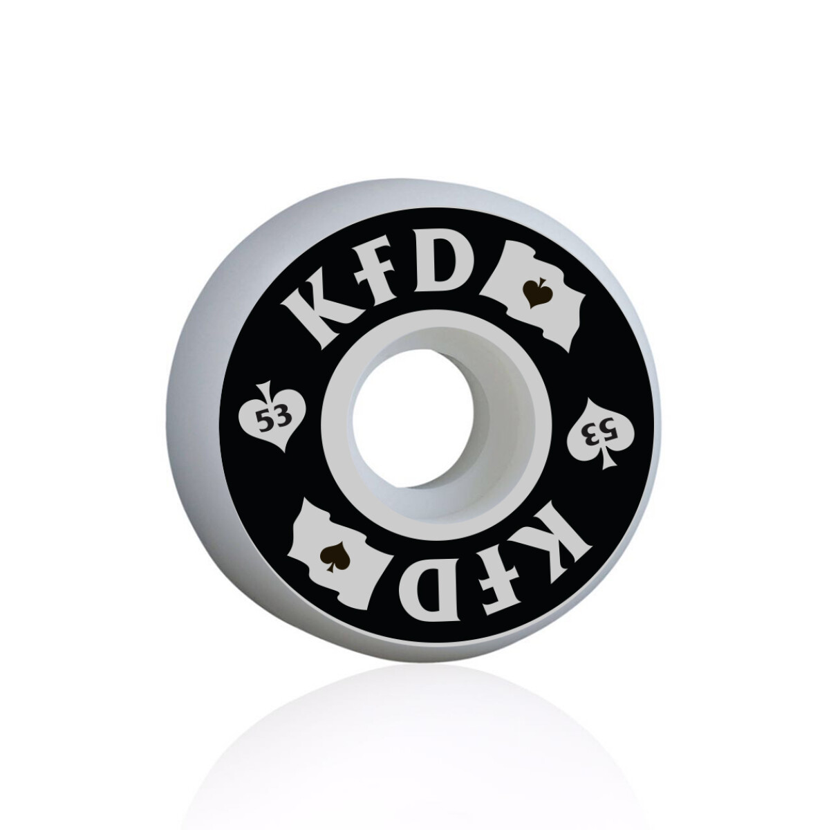 Ruedas de Skate KFD 53MM 99A - Blk 