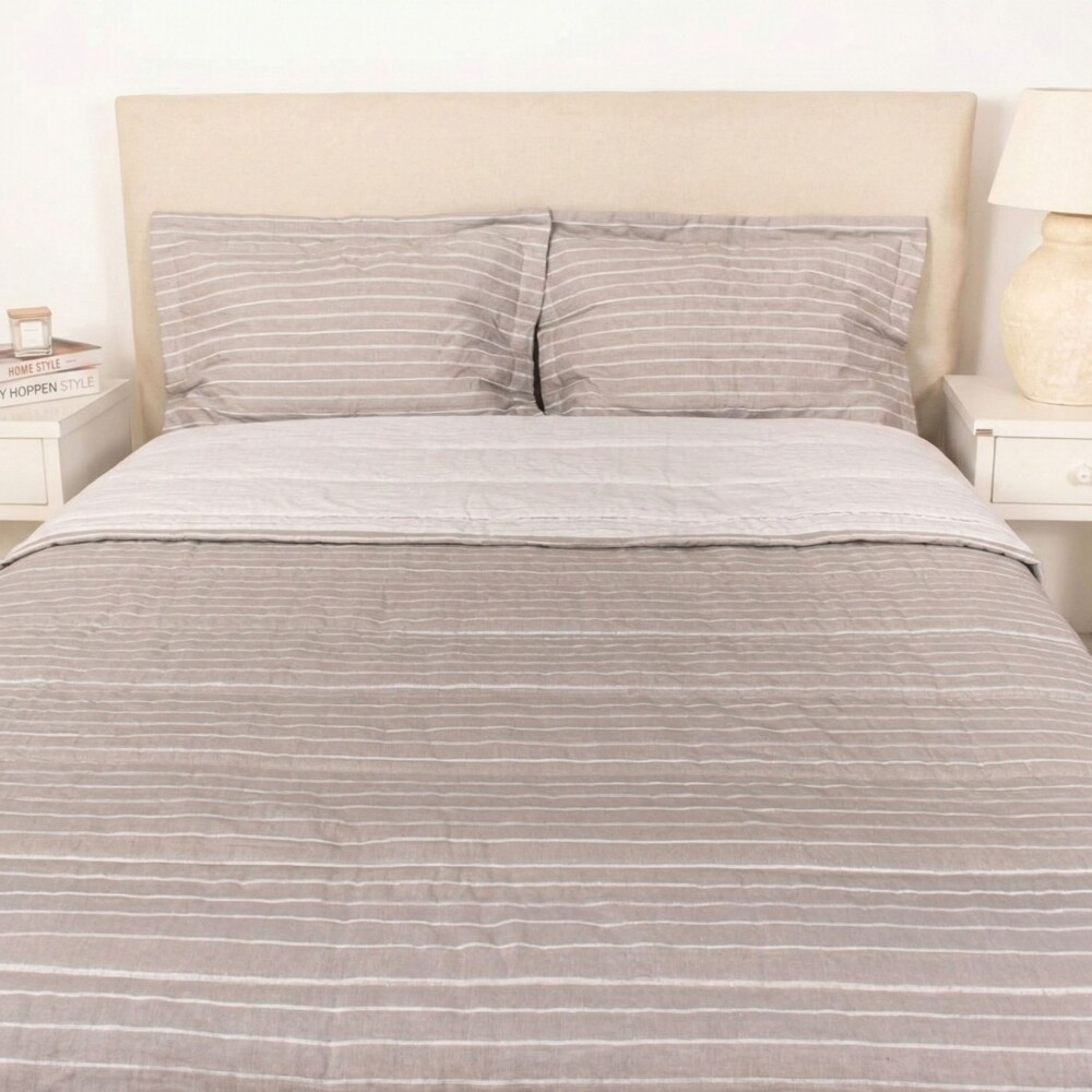 Acolchado mas Fundas Queen - Nina Rayas Gast 200 hilos Acolchado mas Fundas Queen - Nina Rayas Gast 200 hilos