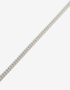 Collares Cortos Metal Collar Corto Acero Men´s Collection - Plateado