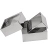 Molde para postres metal 6.8/7.7/8.7cm set N/a