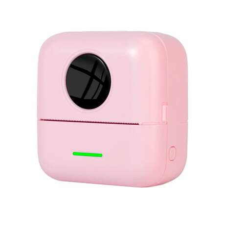 Mini Impresora Térmica Portátil BT Para Android o iOS Rosa