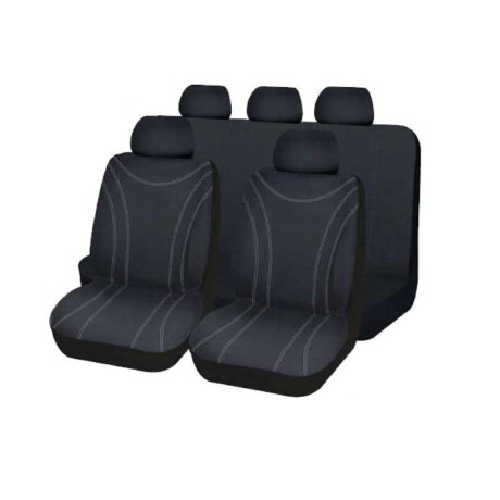 Cubreasientos Universales Auto Camioneta Negro