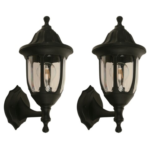 PACK FAROL EXTERNO E27 2 UNID 4 CARAS NEGRO CHICO PACK FAROL EXTERNO E27 2 UNID 4 CARAS NEGRO CHICO