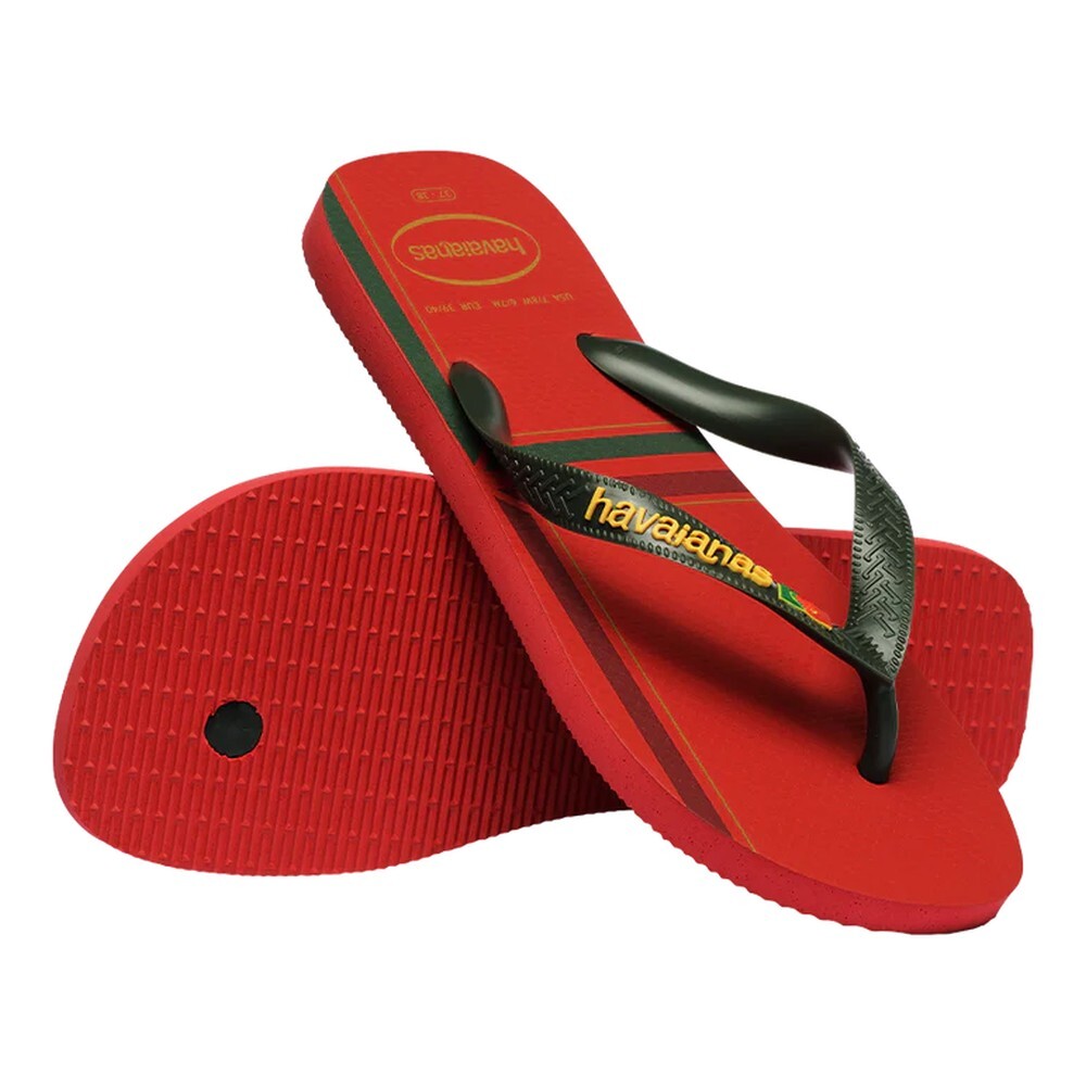 Sandalias Havaianas Top Nations II FC Red Hibiscus
