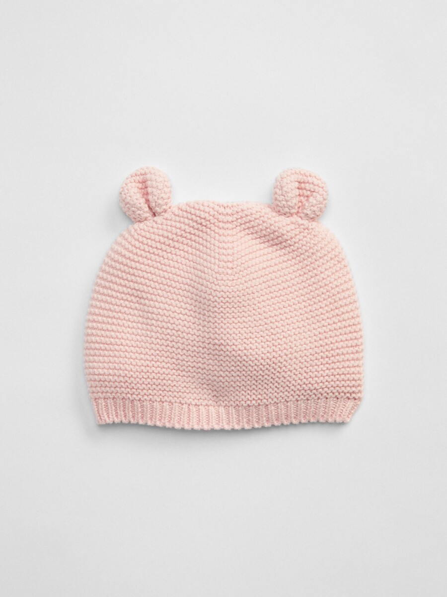 Gorro Garter Bebè - Milkshake Pink 