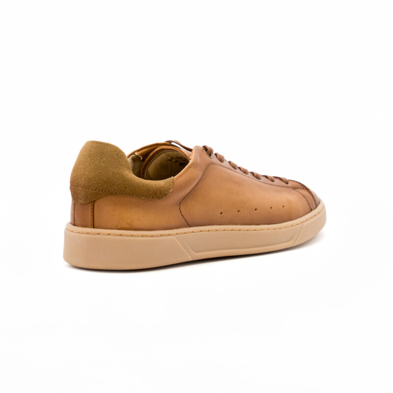 SNEAKER LATEGO/SUEDE HAVANA/BRONCE HAVANA