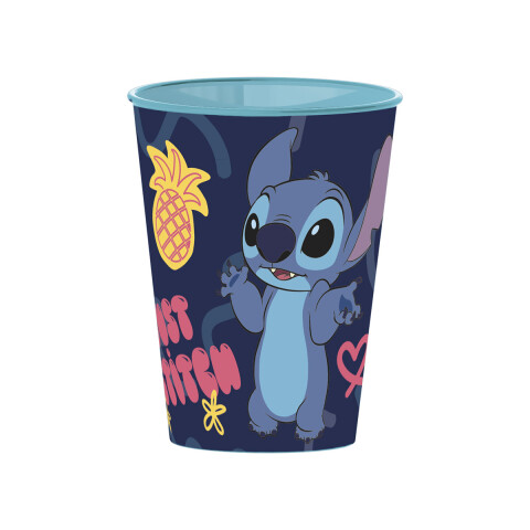 Vaso Plástico Stitch 260 ml U