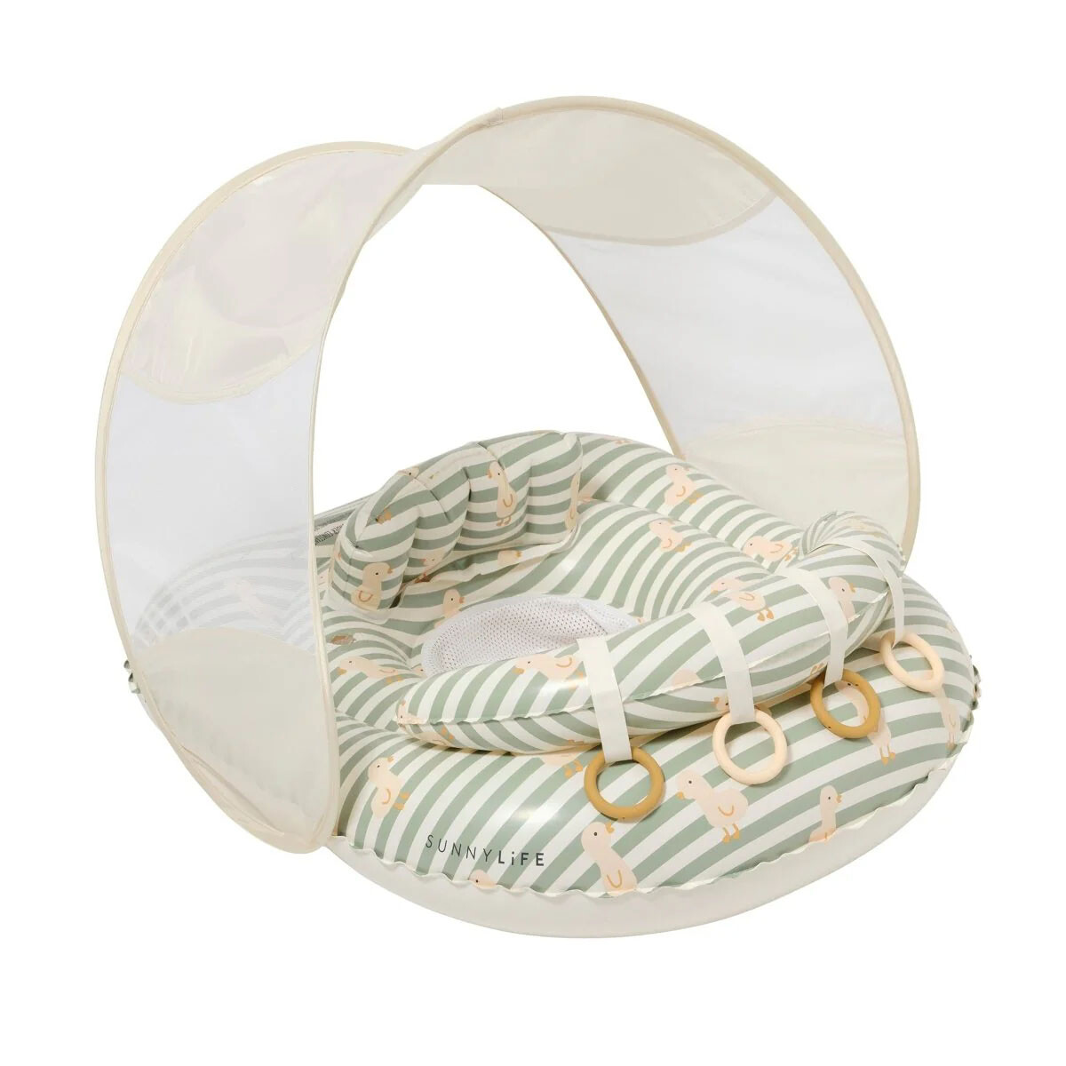 Inflable interactivo para bebés Dex the Duck Sunnylife 