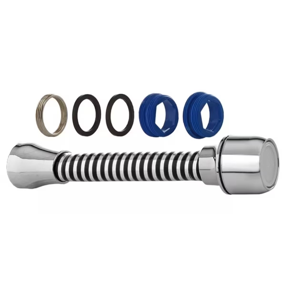 Flexible Para Pico De Cocina 14cm Blukit Con Adaptadores 