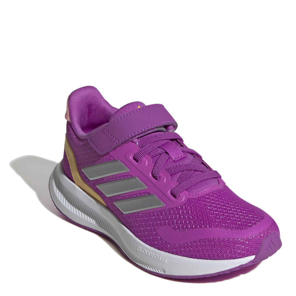 Championes Infantiles Adidas Run Falcon 5 Adidas - Violeta - Plateado - Amarillo 