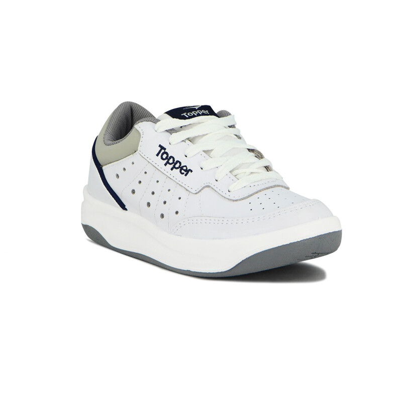 Topper X-forcer Bco Gris Hombre Blanco-gris