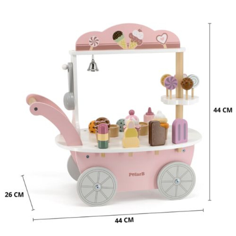 Mini carrito de helados Mini Carrito De Helados