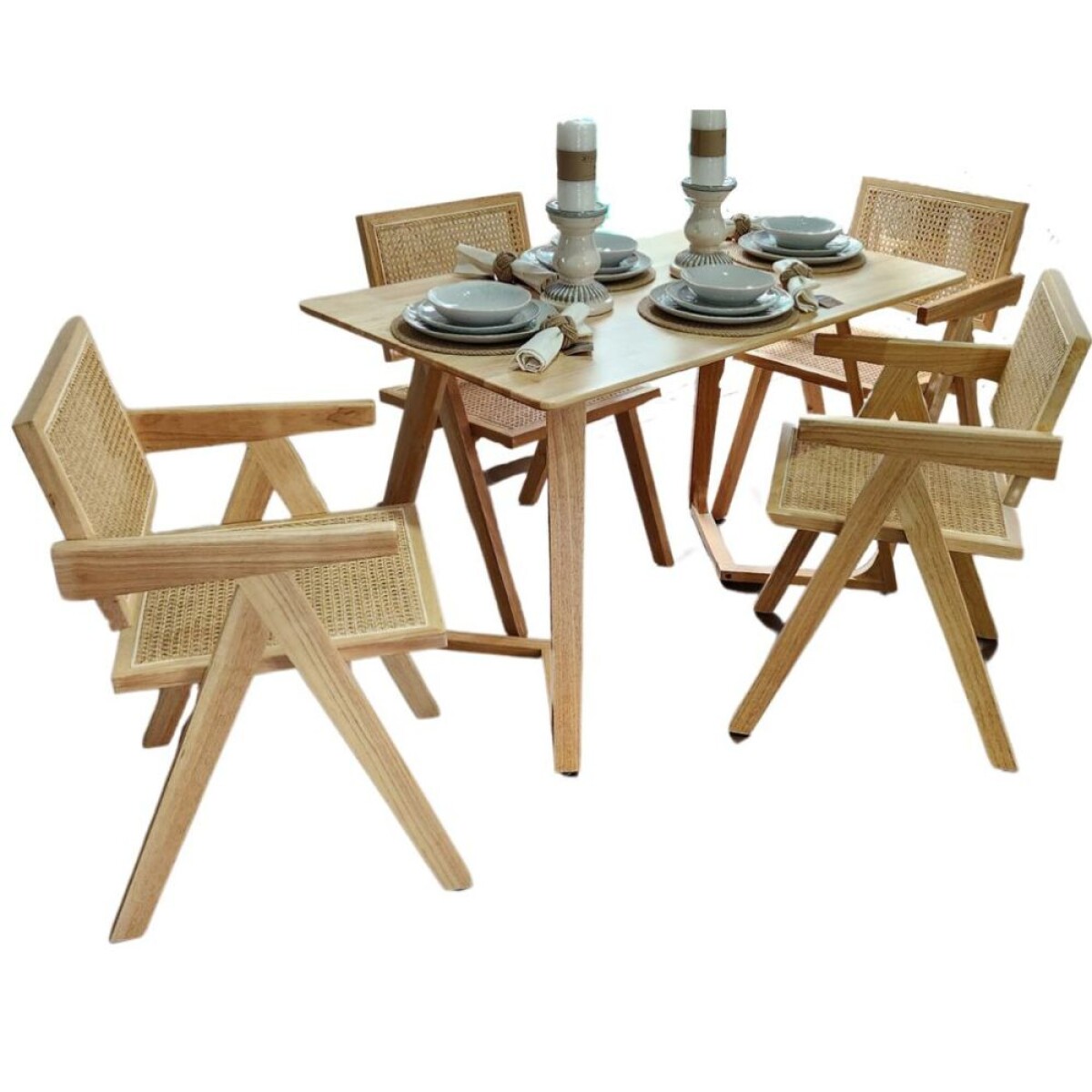 Juego de comedor 4 sillas Swift 