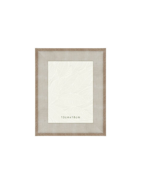 PORTARRETRATO PS 13X18CM TEXTURADA NATURAL Y VERDE PORTARRETRATO PS 13X18CM TEXTURADA NATURAL Y VERDE