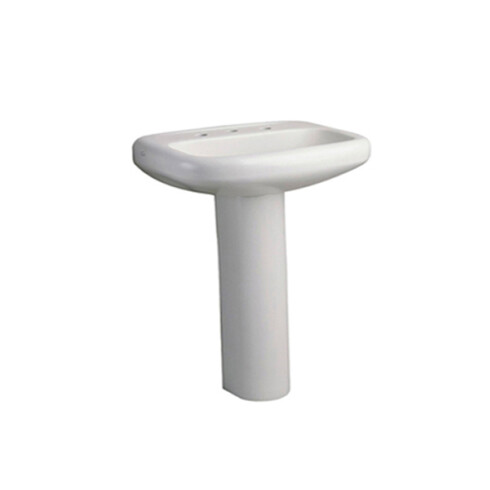 PEDESTAL COLUMNA ADRIATICA BLANCO SATINADO MATE BAÑO 000