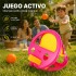Raqueta Lanza y Atrapa Pelota con 2 Bolas Rosa 1