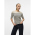 VMNEWLEXSUN SHINE 2/4 O-NECK PULL Birch-Navy Blazer