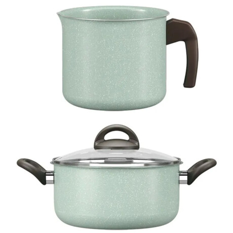Batería Cocina Brinox Supreme Green Antiadherente 5 Piezas Batería Cocina Brinox Supreme Green Antiadherente 5 Piezas