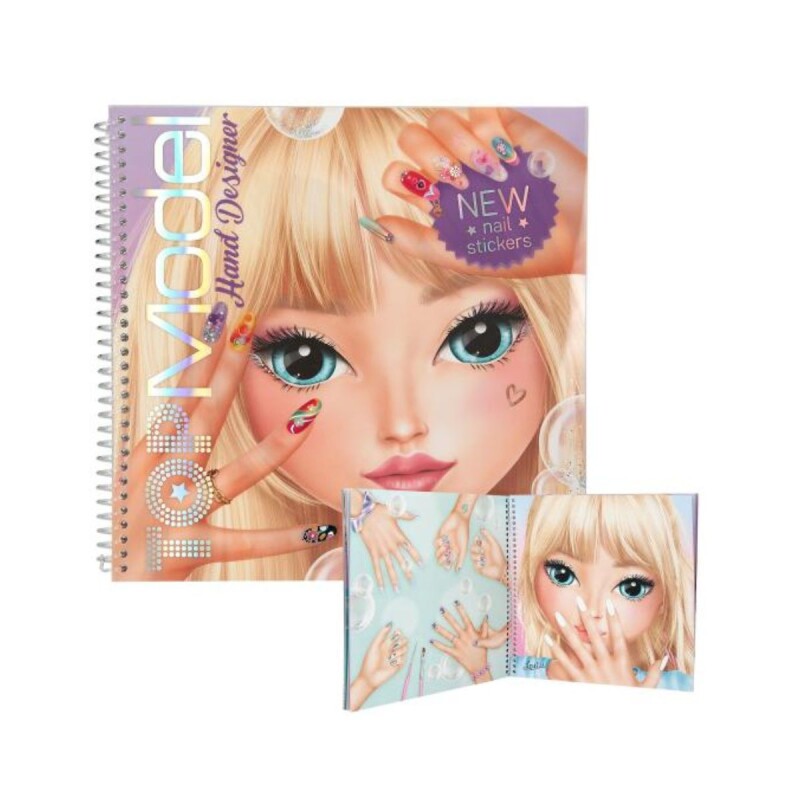 Libro con stickers Create your hand design Libro con stickers Create your hand design