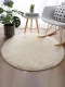 ALFOMBRA DE PELO BLANCO