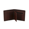 Westland Billetera Hombre C/costura Frontal Marron Oscuro-marron