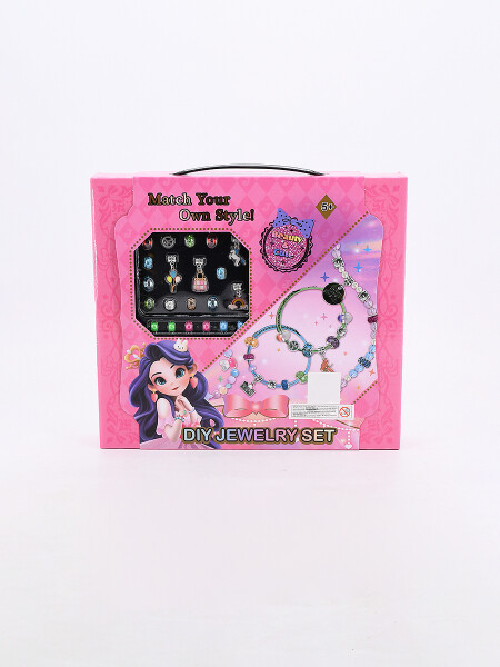 SET JOYERIA ROSADO