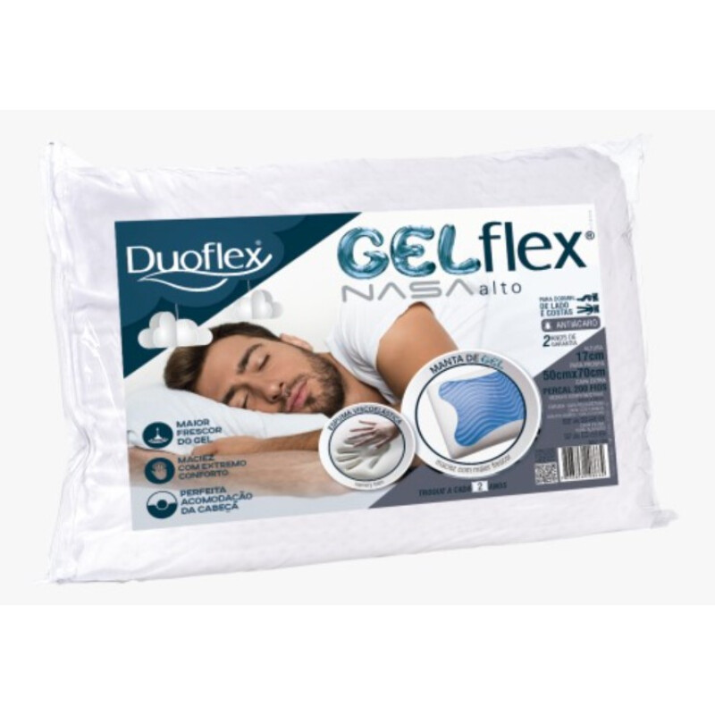 Almohada NASA gel flex DUOFLEX Almohada NASA gel flex DUOFLEX