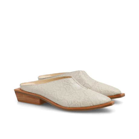 ZUECO VENET - CUERO SPEZIA BEIGE