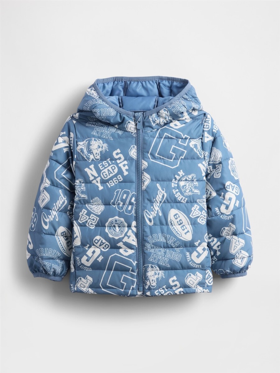 Campera Puffer Toddler Niño - Cornflower829 