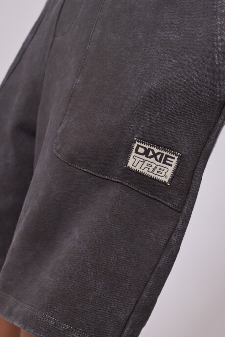 BERMUDA FELPA AMIR TEEN DIXIE Gris Oscuro