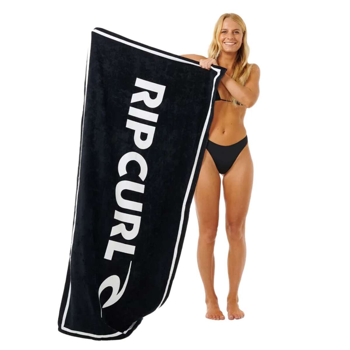 Toalla de playa Rip Curl Logo - Negro 