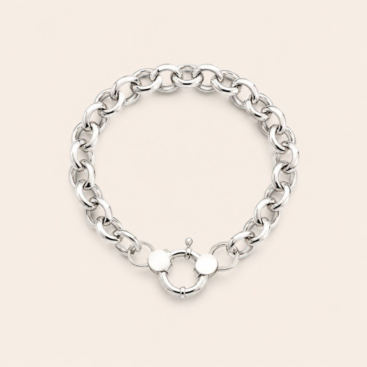 Pulsera Rolo N°3 - Plata 925 