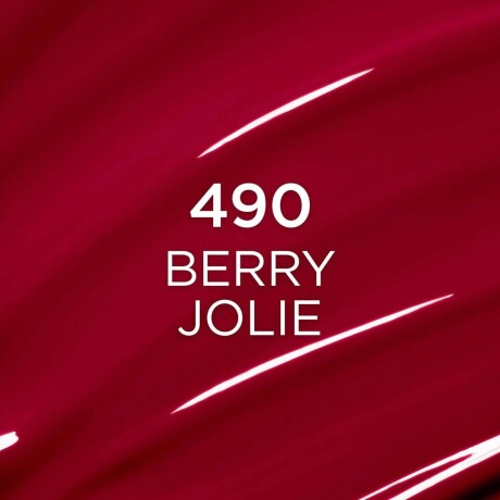 Brillo Labial Loreal Paris Plump Berry Jolie N°490