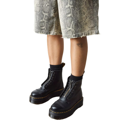 Botas Dr. Martens Sinclair Black Milled Nappa Botas Dr. Martens Sinclair Black Milled Nappa