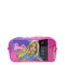 Cartuchera Barbie Hello World Fucsia - Negro