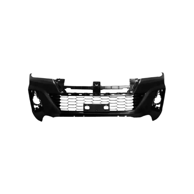 PARAGOLPE DELANTERO NEGRO LISO CON REJILLA Paragolpe Delantero Negro Liso Con Rejilla