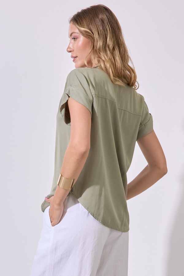 Camisa Casual VERDE