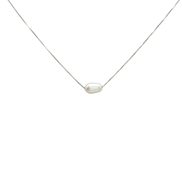 Conjunto colgante de perla - Plata 925 - Perla de río- CJ3075 Conperla