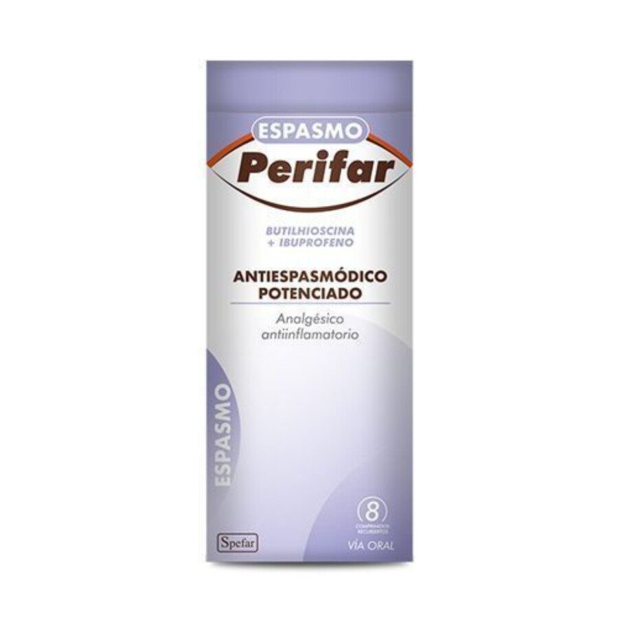 Perifar Espasmo x 8 comprimidos Perifar Espasmo x 8 comprimidos